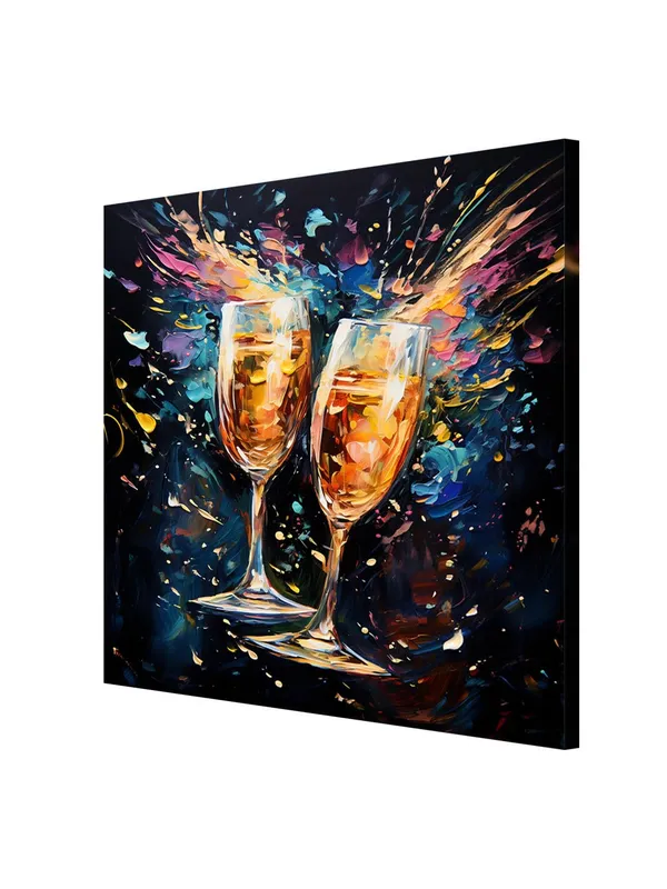 Canvas-Wrapped_Celebration_Toast_Painting,_24X24_–_Lively_Colors,_Festive_Art,_Perfect_for_Dining_Room_or_Lounge(FLP24X240446)