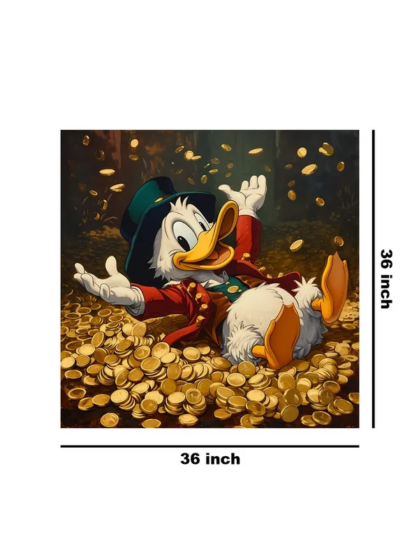 Scrooge_McDuck_Canvas-Wrapped_Painting,_36X36_-_Perfect_Cartoon_Art_Decor_for_Kids_Room_or_Study(FLP36X360388)