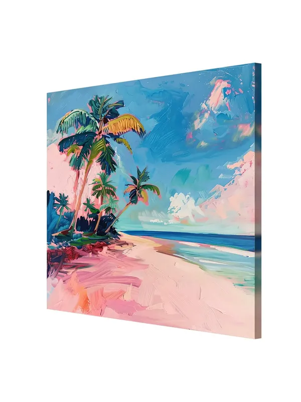 Tropical_Paradise_Canvas-Wrapped_Painting_-_36X36_Inch_-_Beach_Scene_Artwork_for_Relaxed_Living_Spaces(FLP36X360423)