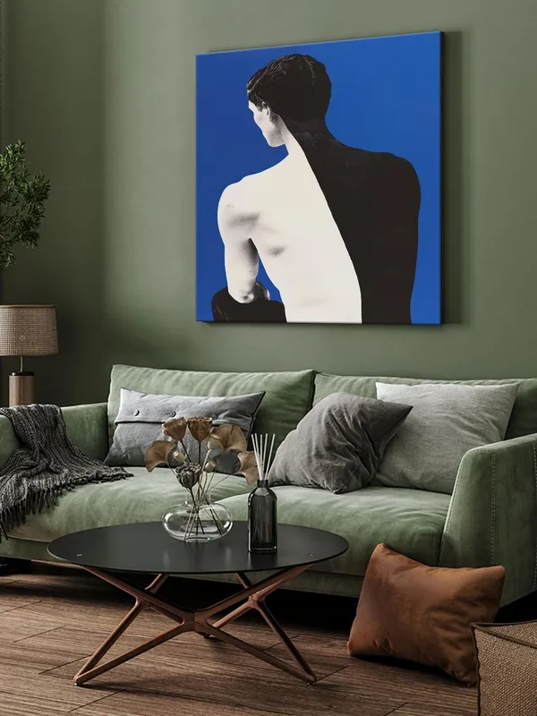 Black_and_White_Silhouette_Canvas-Wrapped_Painting,_24x24_-_Chic_Art_for_Stylish_Spaces(FLP24X240406)