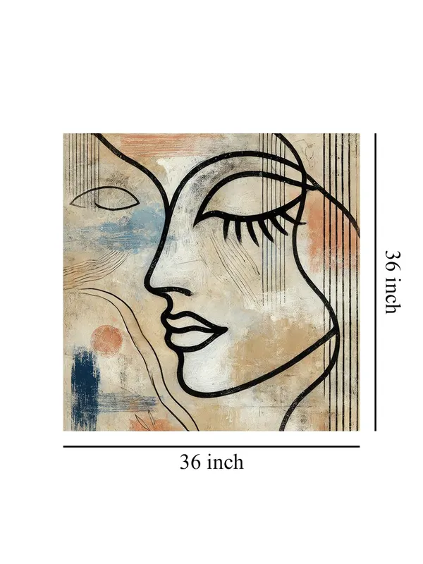 Abstract_Female_Face_Canvas_Painting_-_Modern_Wall_Art_for_Bedroom,_Living_Room_Decor_36X36_Inches_(FLP36X360532)
