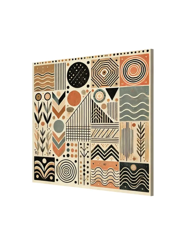 Tribal_Patterns_Geometric_Canvas-Wrapped_Painting,_–_Ethnic_Wall_Decoration_24X24_Inches_(FLP24X240526)