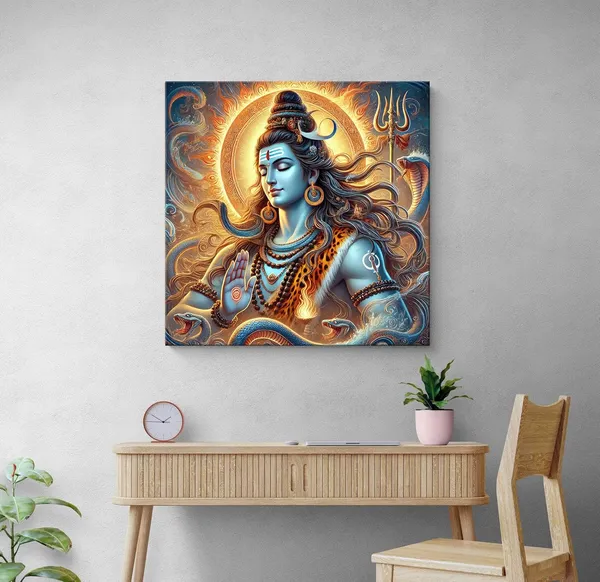 Canvas_Wrapped_Painting_of_Lord_Shiva_in_Meditation_-_Mystical_Art_for_Living_Room_or_Yoga_Spaces_-24x24_Inches(FLP24X240516)