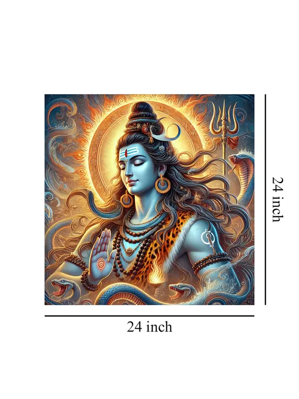 Canvas_Wrapped_Painting_of_Lord_Shiva_in_Meditation_-_Mystical_Art_for_Living_Room_or_Yoga_Spaces_-24x24_Inches(FLP24X240516)