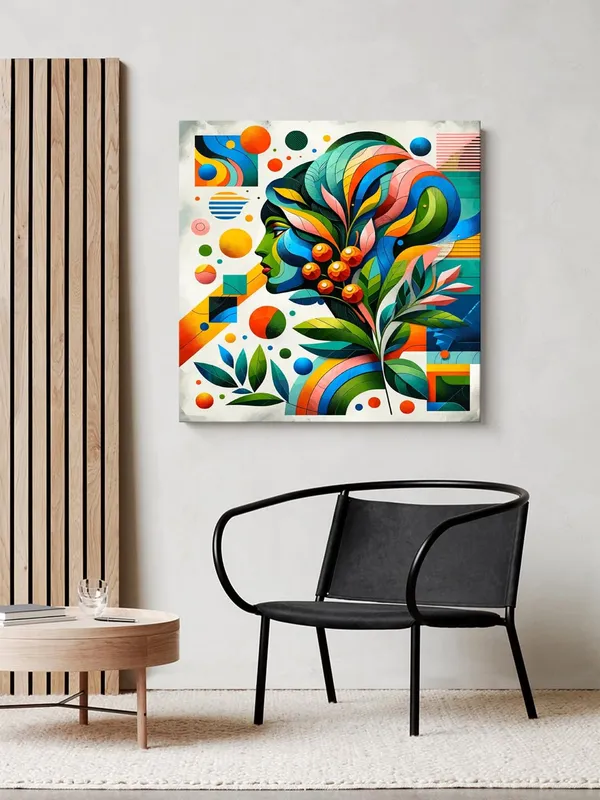 Canvas_Wrapped_Abstract_Painting_of_Nature_and_Geometry_-_Contemporary_Art_for_Homes_-_36X36_Inches(FLP36X360546)