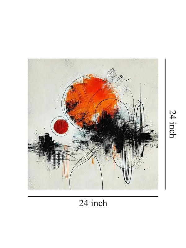 Canvas_Wrapped_Abstract_Painting_of_Urban_Energy_-_Modern_Art_for_Contemporary_Spaces_-_24X24_Inches(FLP24X240555)