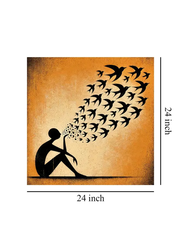Expressive_Silhouette_Canvas-Wrapped_Painting_|_Artistic_Wall_Decor_for_Living_Rooms_and_Artistic_Spaces_24X24_Inches_(FLP24X240507)