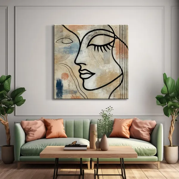 Abstract_Female_Face_Canvas_Painting_-_Modern_Wall_Art_for_Bedroom,_Living_Room_Decor_24X24_Inches_(FLP24X240532)