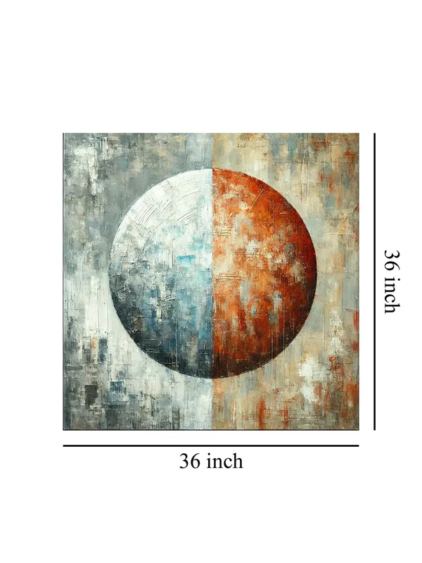 Canvas_Wrapped_Painting_of_Abstract_Cosmic_Balance_-_Modern_Art_for_Meditation_Spaces_-_36X36_Inches(FLP36X360547)
