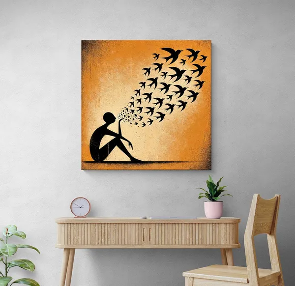 Expressive_Silhouette_Canvas-Wrapped_Painting_|_Artistic_Wall_Decor_for_Living_Rooms_and_Artistic_Spaces_36X36_Inches_(FLP36X360507)