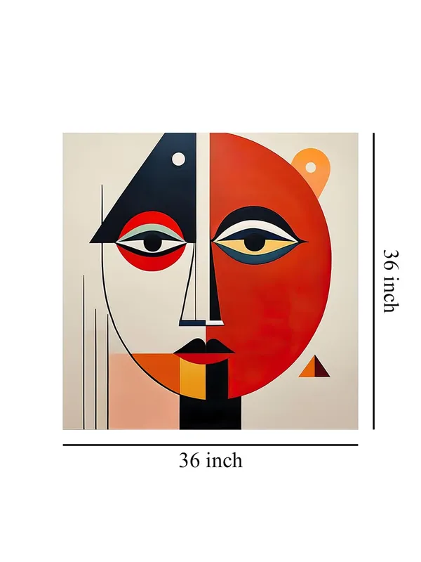 Geometric_Face_Canvas-Wrapped_Painting_|_Minimalist_Abstract_Art_for_Modern_Interiors_and_Workspaces_36X36_Inches_(FLP36X360504)