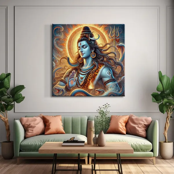 Canvas_Wrapped_Painting_of_Lord_Shiva_in_Meditation_-_Mystical_Art_for_Living_Room_or_Yoga_Spaces_-36X36_Inches(FLP36X360516)