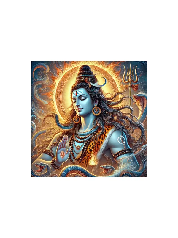 Canvas_Wrapped_Painting_of_Lord_Shiva_in_Meditation_-_Mystical_Art_for_Living_Room_or_Yoga_Spaces_-36X36_Inches(FLP36X360516)