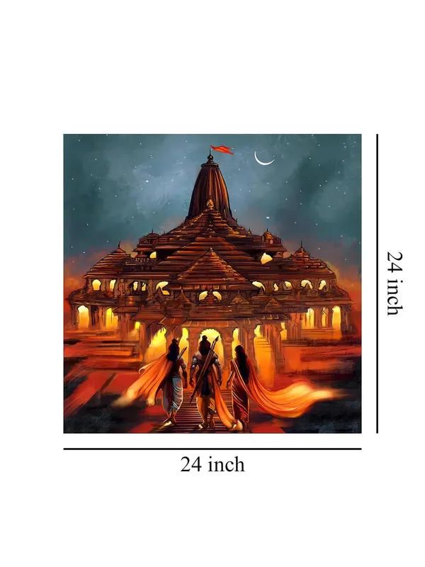 Mystic_Temple_at_Night_Canvas-Wrapped_Painting_|_Spiritual_Landscape_Art_for_Peaceful_Home_Décor_24X24_Inches_(FLP24X240506)