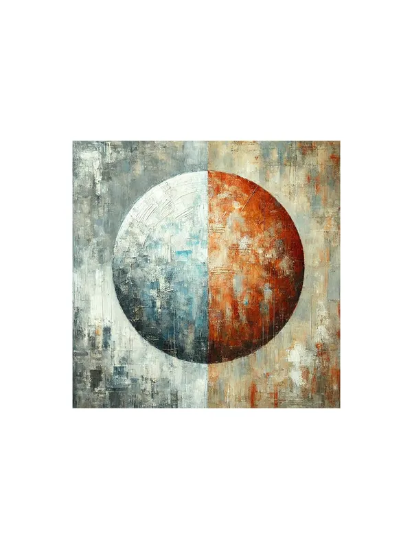 Canvas_Wrapped_Painting_of_Abstract_Cosmic_Balance_-_Modern_Art_for_Meditation_Spaces_-_24X24_Inches(FLP24X240547)