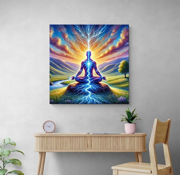 Canvas_Wrapped_Painting_of_Lord_Hanuman_with_Divine_Aura_-_Powerful_Spiritual_Decor_for_Any_Room_-24x24_Inches(FLP24X240520)