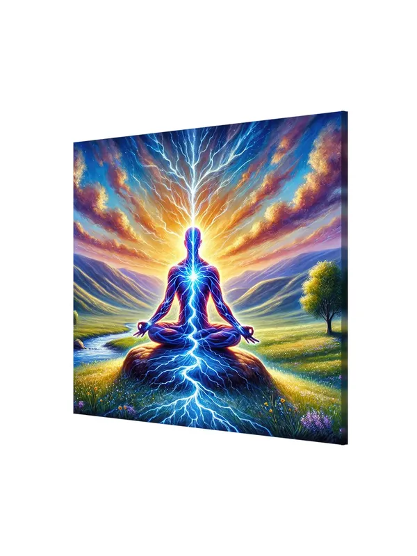 Canvas_Wrapped_Painting_of_Lord_Hanuman_with_Divine_Aura_-_Powerful_Spiritual_Decor_for_Any_Room_-24x24_Inches(FLP24X240520)