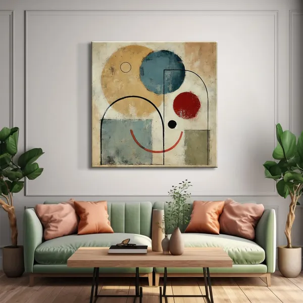 Minimalist_Shapes_Abstract_Canvas-Wrapped_Painting,_–_Modern_Artistic_Décor_24X24_Inches_(FLP24X240527)