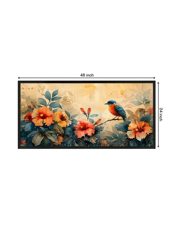 Bird_and_Hibiscus_Canvas_Wall_Art