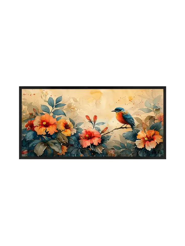 Bird_and_Hibiscus_Canvas_Wall_Art
