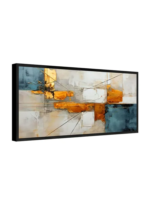 Modern_Abstract_Canvas_Wall_Art,_Orange_and_Blue_Geometric_Painting,_Living_Room_Decor,_Black_Frame