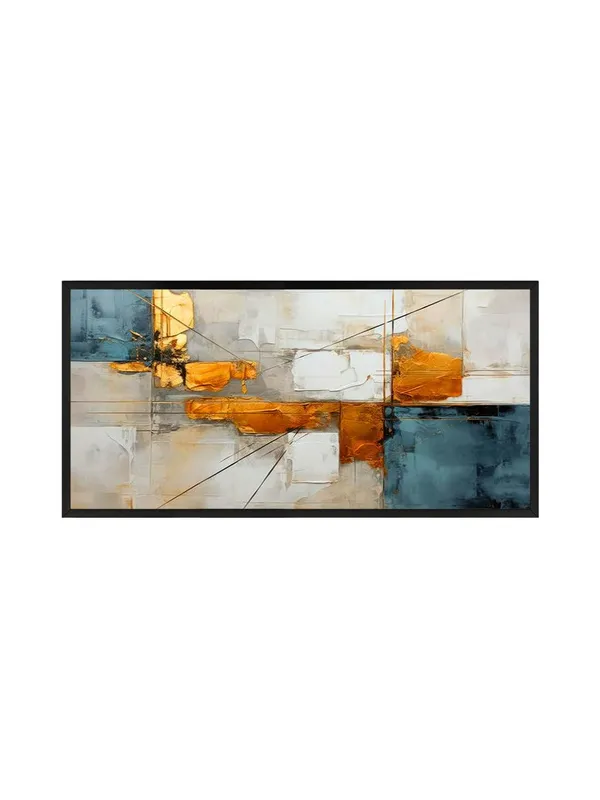 Modern_Abstract_Canvas_Wall_Art,_Orange_and_Blue_Geometric_Painting,_Living_Room_Decor,_Black_Frame
