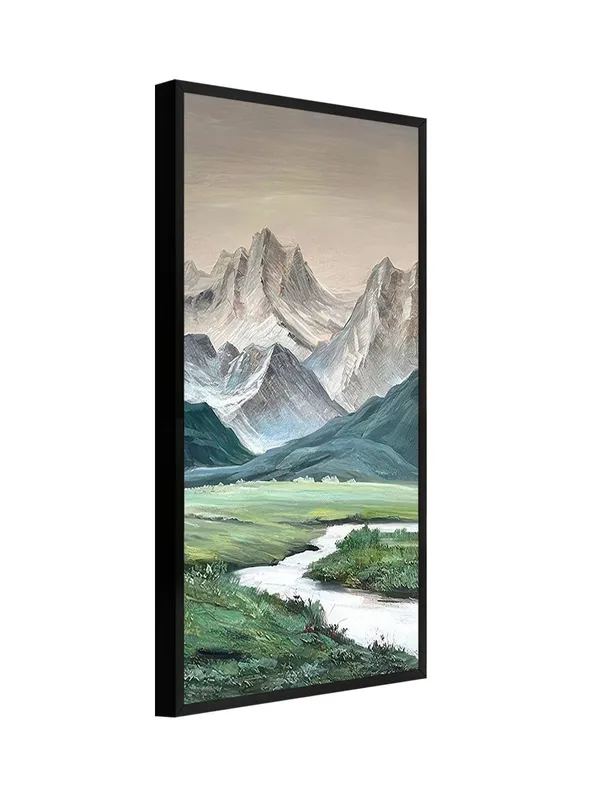 Mountain_Landscape_Canvas_Wall_Art,_Framed_Nature_Print,_Living_Room_Decor,_3D_Snow_Peak_River_Valley_Painting