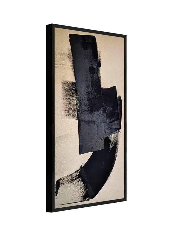 Modern_Abstract_Black_Brushstroke_Wall_Art,_Large_Framed_Canvas_Print,_Contemporary_Home_Decor