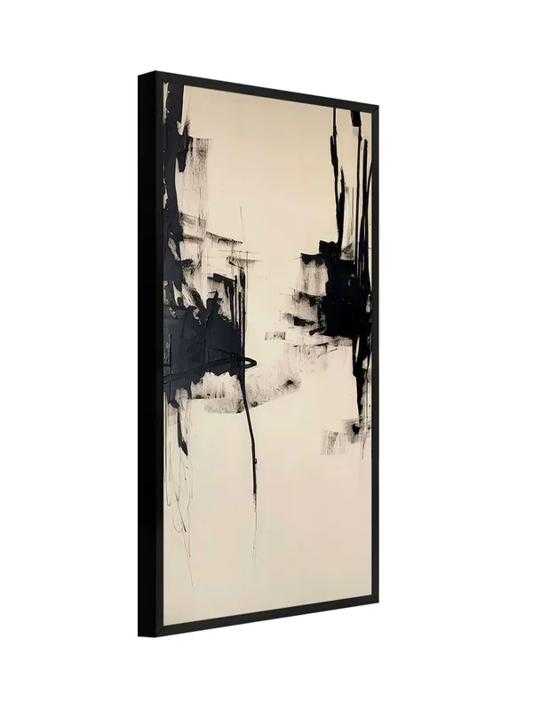 Modern_Abstract_Black_and_White_Wall_Art_Canvas_Print_with_Frame,_Large_Vertical_Wall_Decor_for_Living_Room