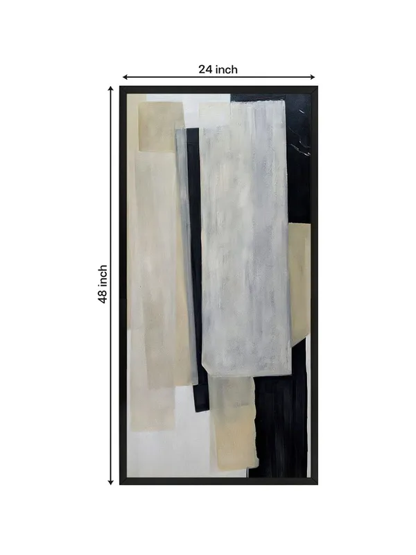 Modern_Abstract_Canvas_Wall_Art,_Black_and_White_Print,_120_x_60_cm,_Framed_Vertical_Painting_for_Living_Room