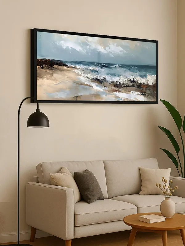 Large_Coastal_Seascape_Canvas_Wall_Art,_Black_Framed_Ocean_Wave_Painting,_Living_Room_Decor