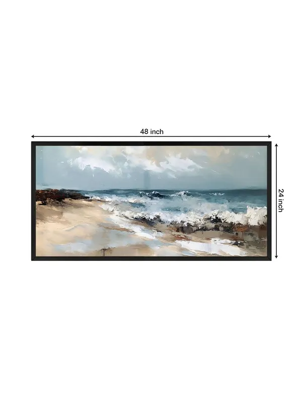 Large_Coastal_Seascape_Canvas_Wall_Art,_Black_Framed_Ocean_Wave_Painting,_Living_Room_Decor