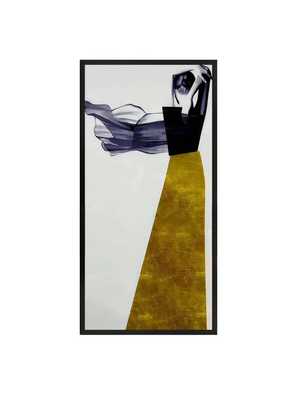 Modern_Abstract_Wall_Art,_Canvas_Print_with_Black_Frame,_Gold_and_Navy_Design,_120_x_60_cm,_Vertical_Orientation