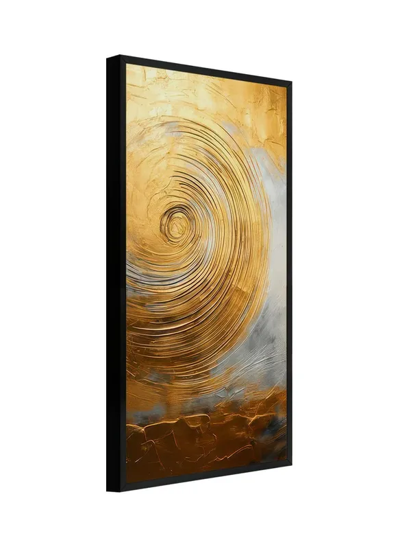 Modern_Abstract_Gold_Spiral_Wall_Art,_Black_Frame,_Large_Vertical_Canvas_Print_for_Living_Room