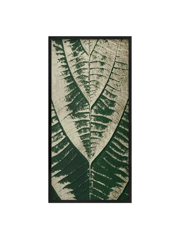 Botanical_Wall_Art_Print,_Large_Tropical_Leaf_Canvas,_Black_Frame,_Modern_Home_Decor