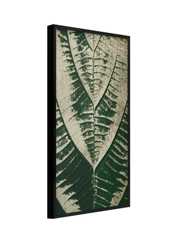 Botanical_Wall_Art_Print,_Large_Tropical_Leaf_Canvas,_Black_Frame,_Modern_Home_Decor