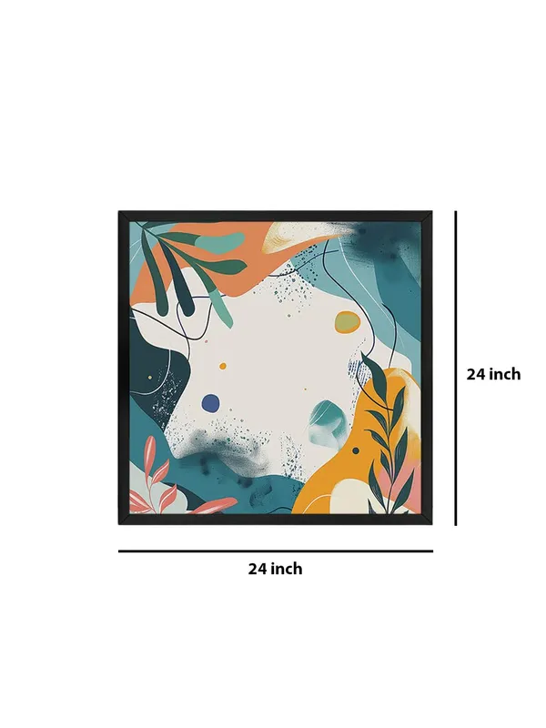 Box_Fiber_Frame_Vibrant_Abstract_Botanical_Art_Print_-_Teal,_Orange,_and_Yellow_Geometric_Painting_for_Modern_Home_D�cor_(BLF24X240133)