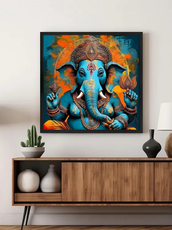 Box_Fiber_Frame_Vibrant_Ganesha_Canvas-Wrapped_Painting_|_Traditional_Hindu_Deity_Art_for_Home,_Temple,_and_Meditation_Space_24X24_Inches_(BLF24X240505)