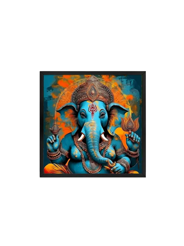 Box_Fiber_Frame_Vibrant_Ganesha_Canvas-Wrapped_Painting_|_Traditional_Hindu_Deity_Art_for_Home,_Temple,_and_Meditation_Space_24X24_Inches_(BLF24X240505)