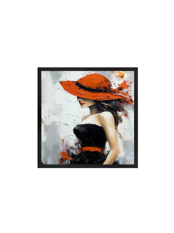 Box_Fiber_Frame_Lady_in_Red_Canvas-Wrapped_Painting_36X36_-_Stylish_Fashion_Artwork_(BLF36X360460)