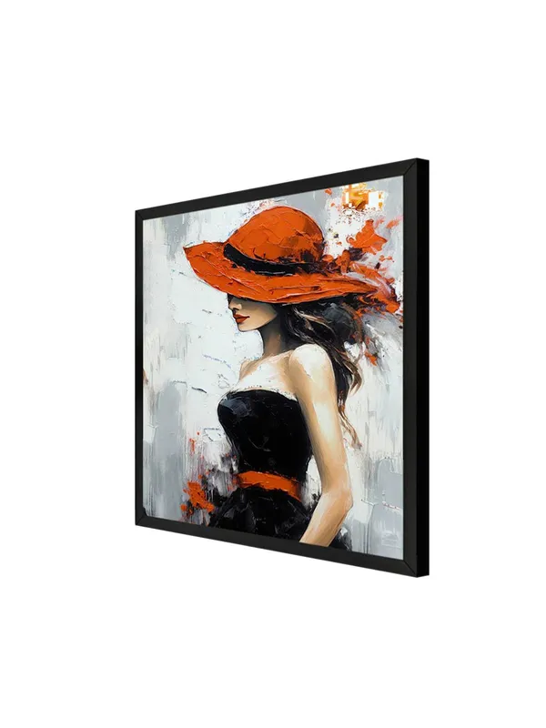 Box_Fiber_Frame_Lady_in_Red_Canvas-Wrapped_Painting_36X36_-_Stylish_Fashion_Artwork_(BLF36X360460)
