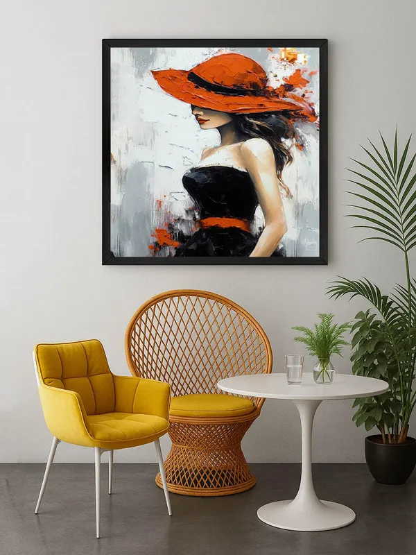 Box_Fiber_Frame_Lady_in_Red_Canvas-Wrapped_Painting_36X36_-_Stylish_Fashion_Artwork_(BLF36X360460)