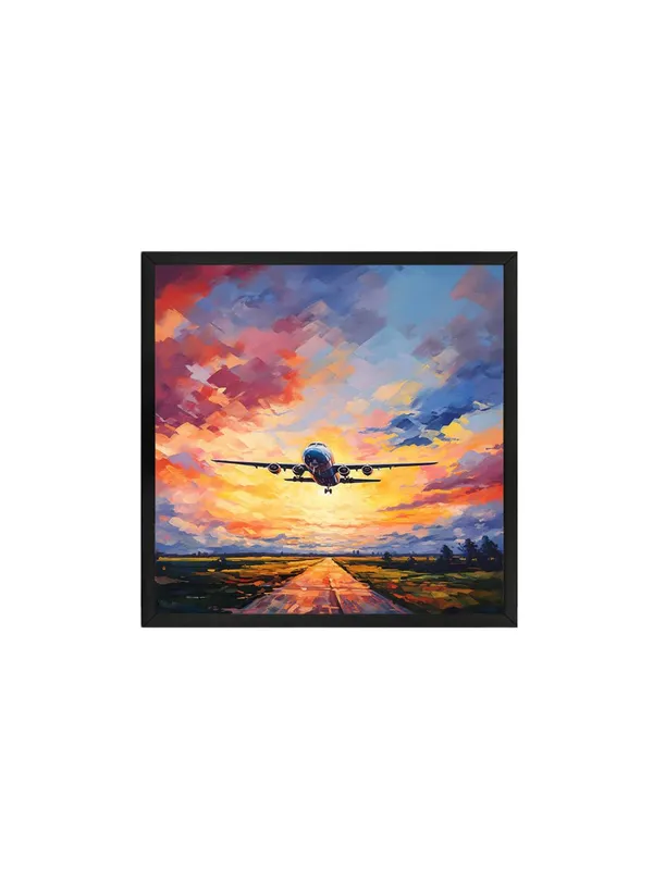 Box_Fiber_Frame_Lily_Pond_Canvas-Wrapped_Painting_36X36_-_Tranquil_Water_Lily_Scene_(BLF36X360464)
