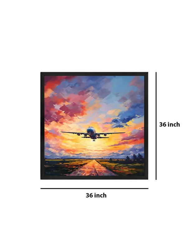 Box_Fiber_Frame_Lily_Pond_Canvas-Wrapped_Painting_36X36_-_Tranquil_Water_Lily_Scene_(BLF36X360464)