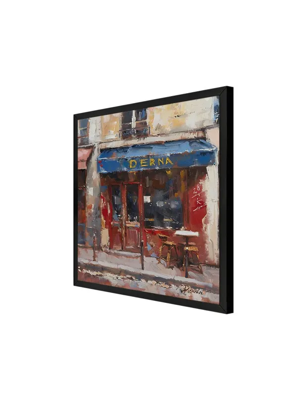 Box_Fiber_Frame_Charming_Cafe_Street_Scene_Canvas-Wrapped_Painting_-_24X24_|_European_Urban_Art_for_Home_(BLF24X240437)