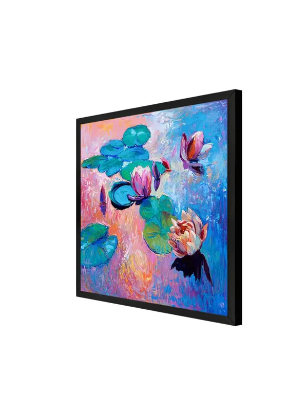 Box_Fiber_Frame_Sleeping_Baby_Canvas-Wrapped_Painting_36X36_-_Dreamy_Nighttime_Art_(BLF36X360465)