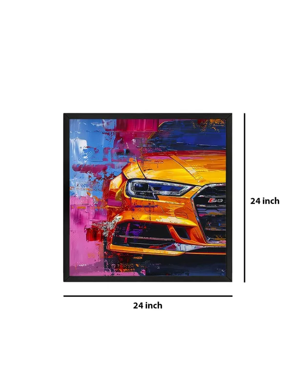 Box_Fiber_Frame_Classic_Car_in_Clouds_Canvas-Wrapped_Painting_24X24_-_Surreal_Vintage_Car_Wall_Decor_(BLF24X240454)