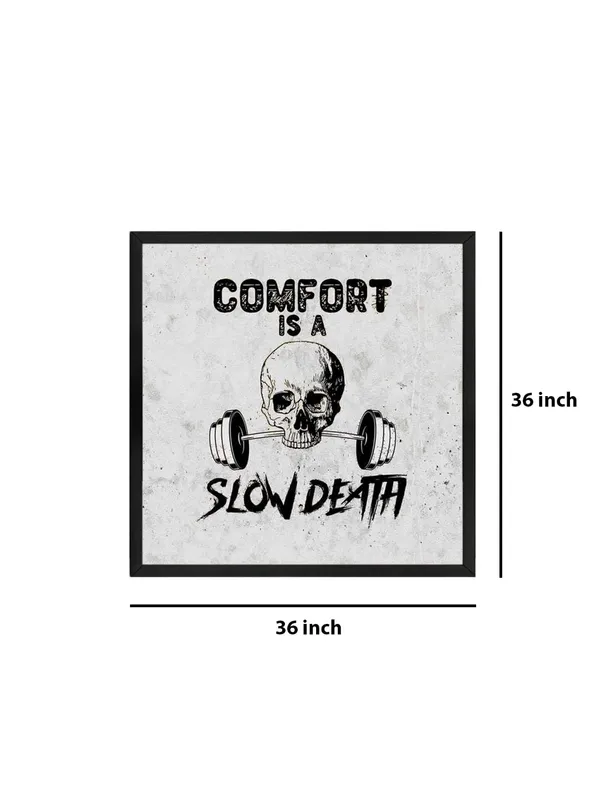 Box_Fiber_Frame_Motivational_Skull_Fitness_Canvas-Wrapped_Painting_36X36_-_Bold_Gym_Wall_Decor_(BLF36X360500)