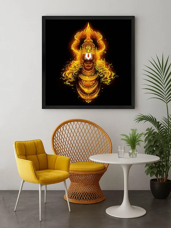 Box_Fiber_Frame_Mystical_Hanuman_Divine_Glow_Canvas_painting:_Spiritual_Wall_Art_for_Devotees,_Featuring_Hanuman_with_Illuminated_Mantras_(BLF36X360276)