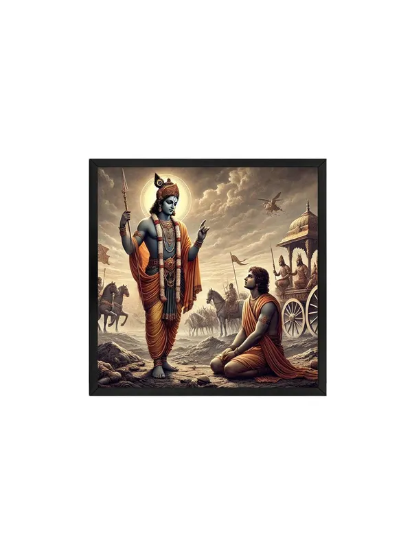 Box_Fiber_Frame_Krishna_Delivering_the_Bhagavad_Gita_to_Arjuna_on_the_Battlefield_-_Canvas_Painting_|_Mahabharata_Art,_Hindu_Religious_Painting,_Krishna_and_Arjuna_Decor_(BLF24X240250)